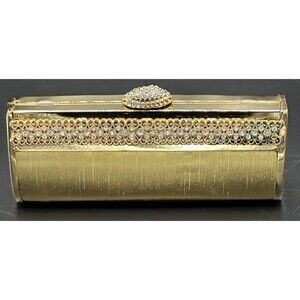 NEW Vintage Rhinestone Evening Handbag Wedding Party Clutch Purse